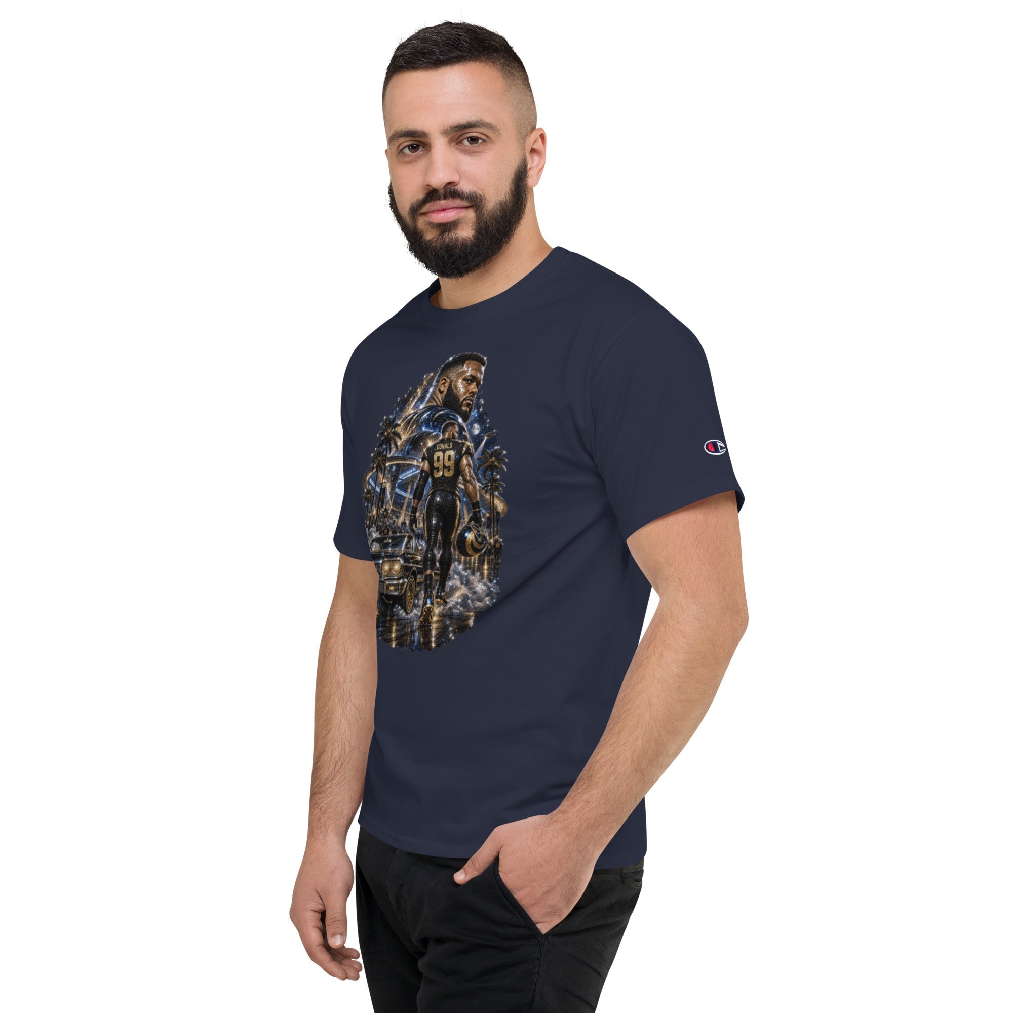 MOB247 Donald 99 Disco Champion T\-Shirt - MOB 247 Lifestyle