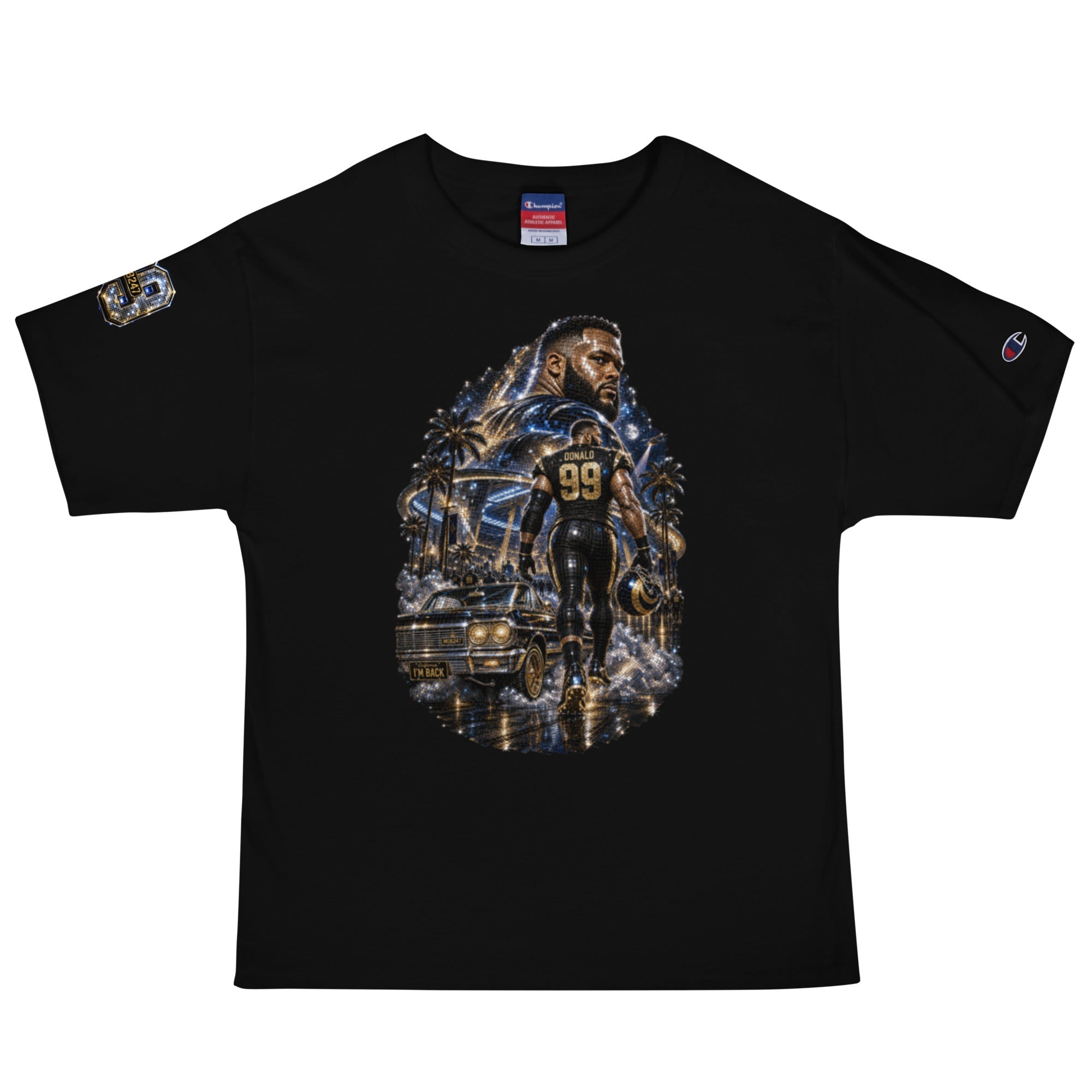 MOB247 Donald 99 Disco Champion T\-Shirt - MOB 247 Lifestyle