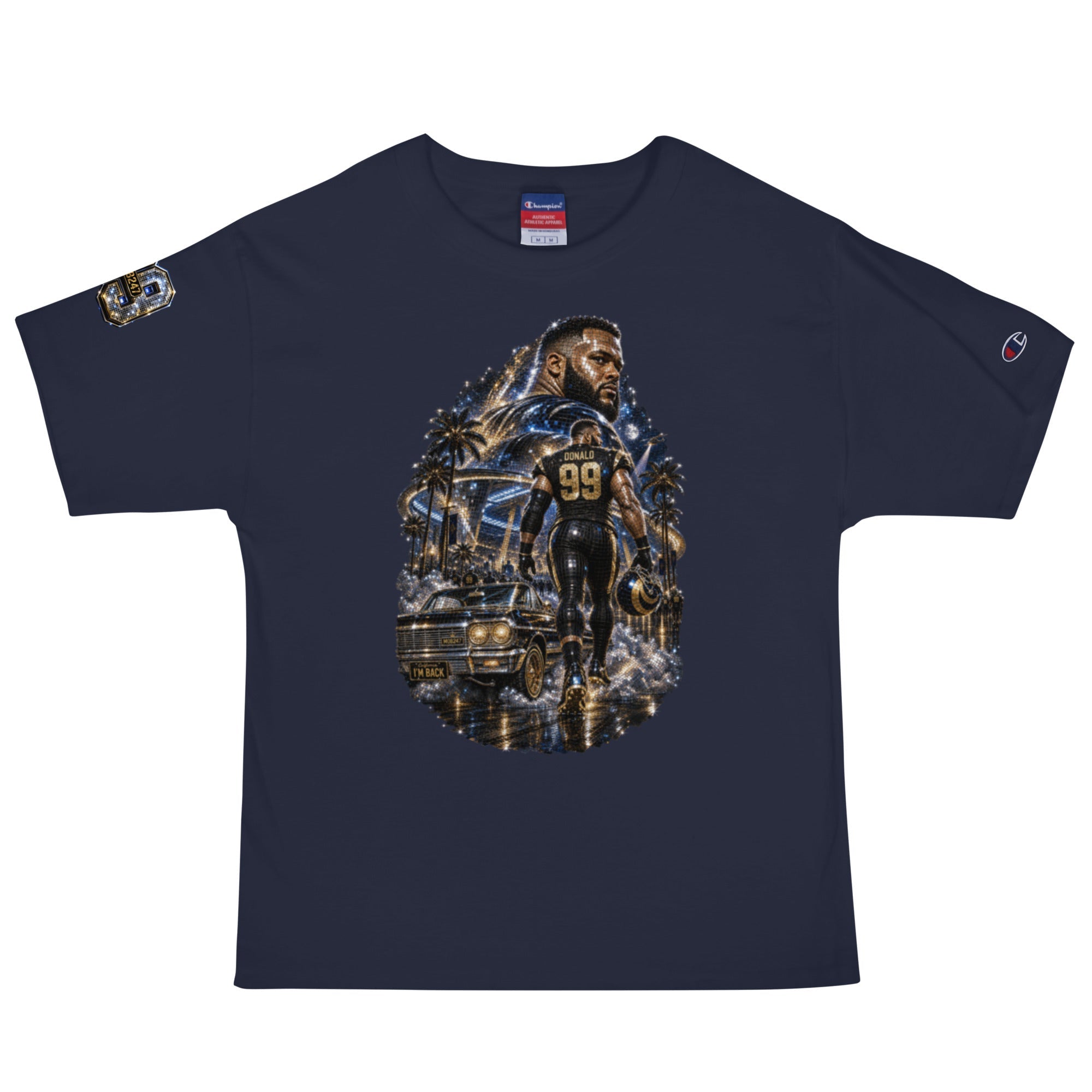 MOB247 Donald 99 Disco Champion T\-Shirt - MOB 247 Lifestyle