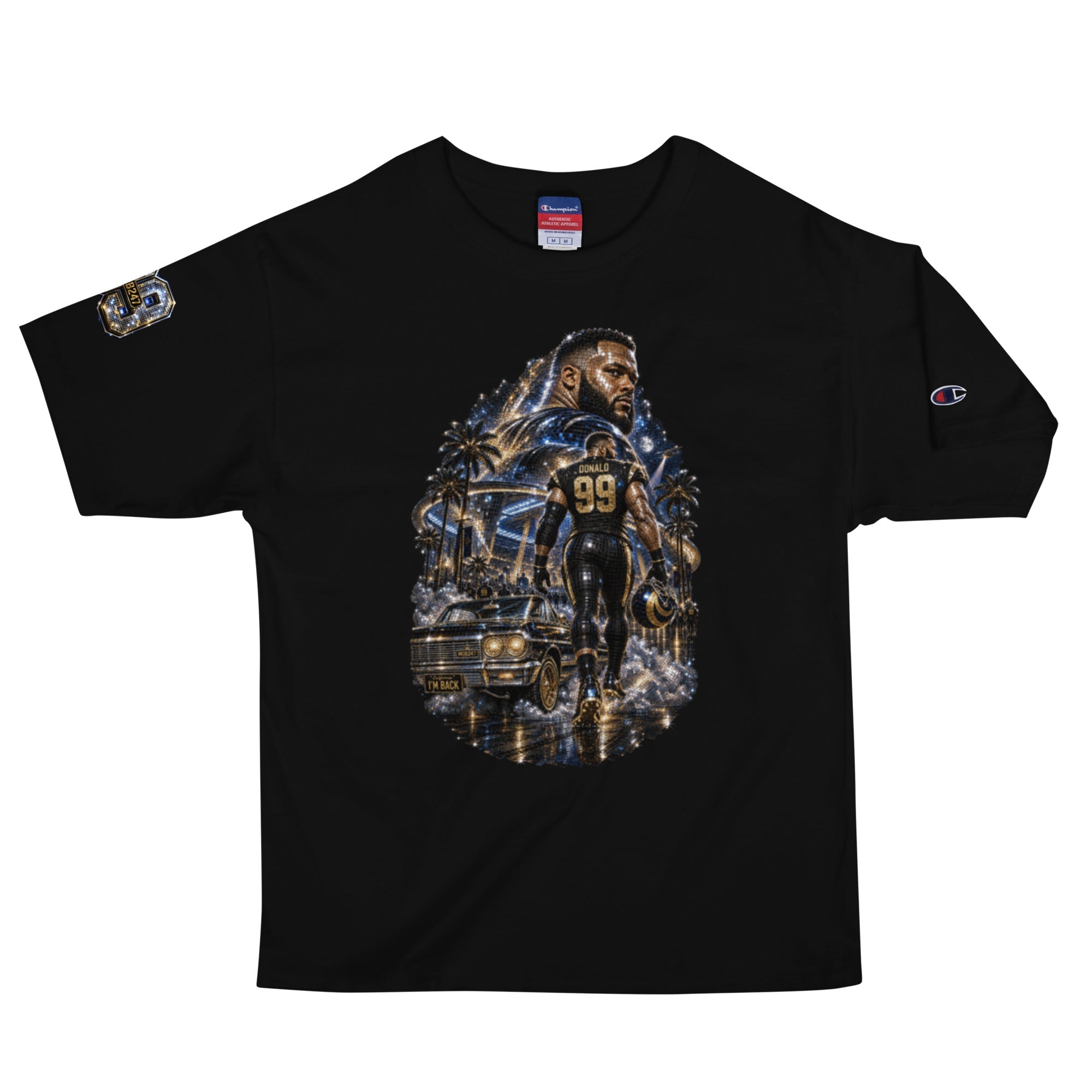 MOB247 Donald 99 Disco Champion T\-Shirt - MOB 247 Lifestyle