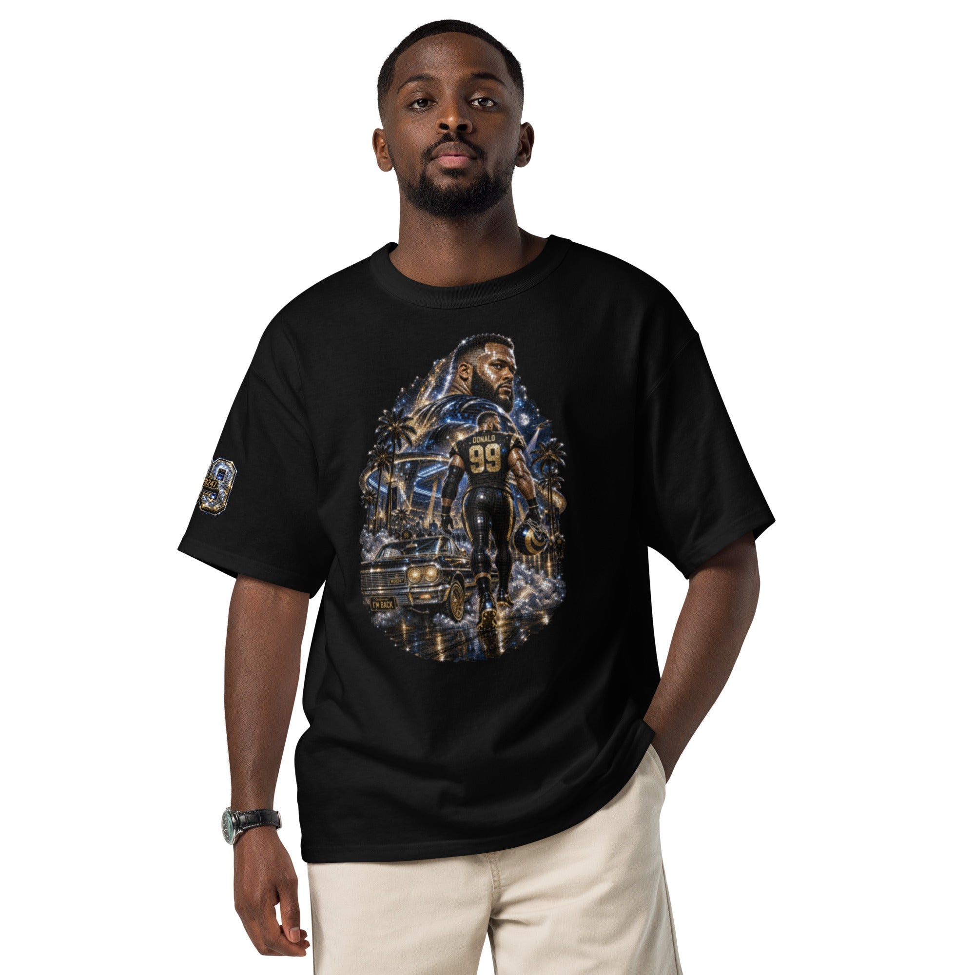 MOB247 Donald 99 Disco Champion T\-Shirt - MOB 247 Lifestyle