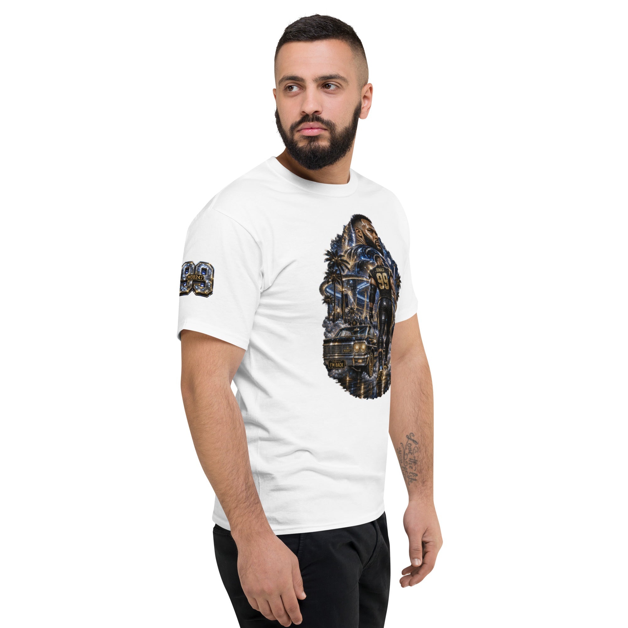 MOB247 Donald 99 Disco Champion T\-Shirt - MOB 247 Lifestyle