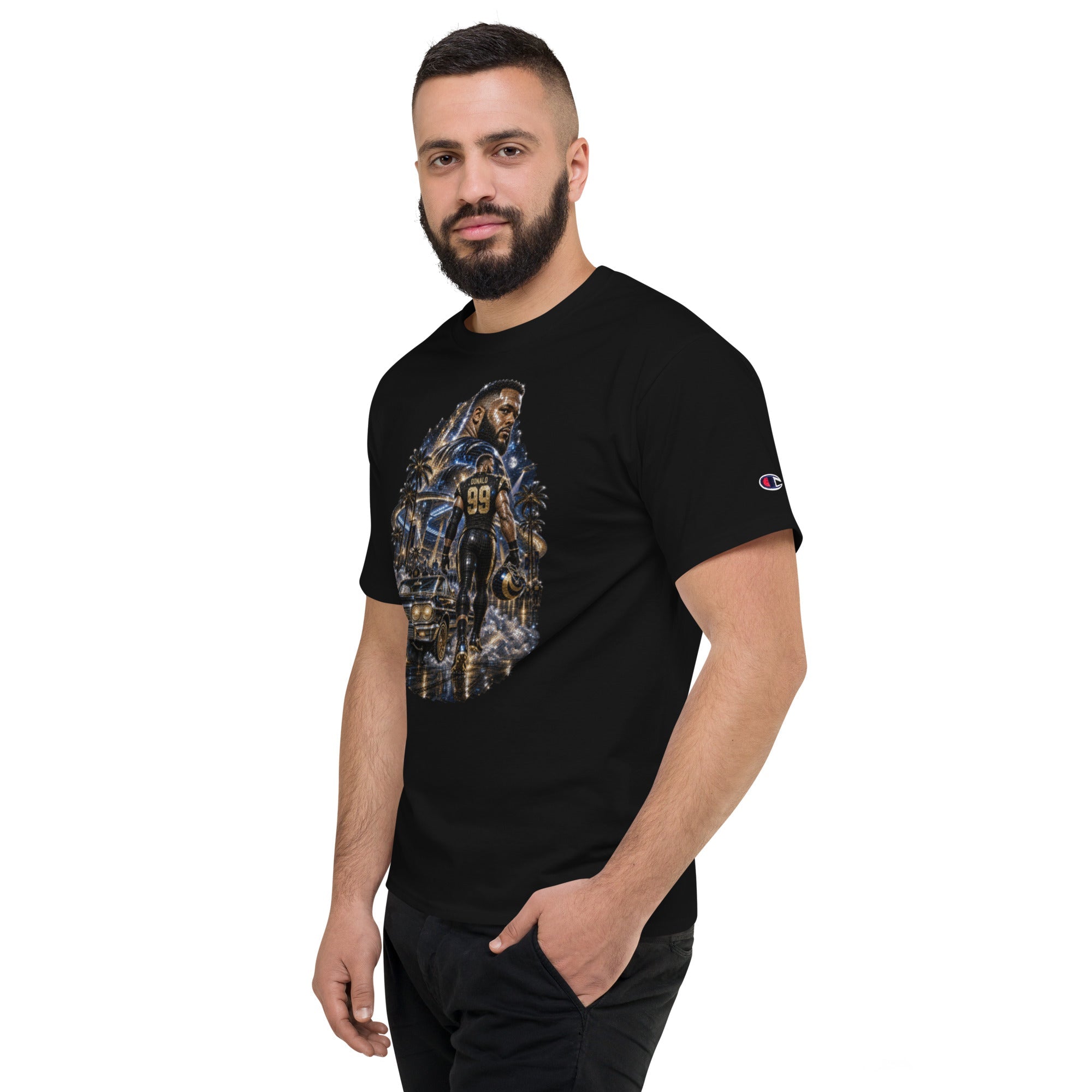 MOB247 Donald 99 Disco Champion T\-Shirt - MOB 247 Lifestyle
