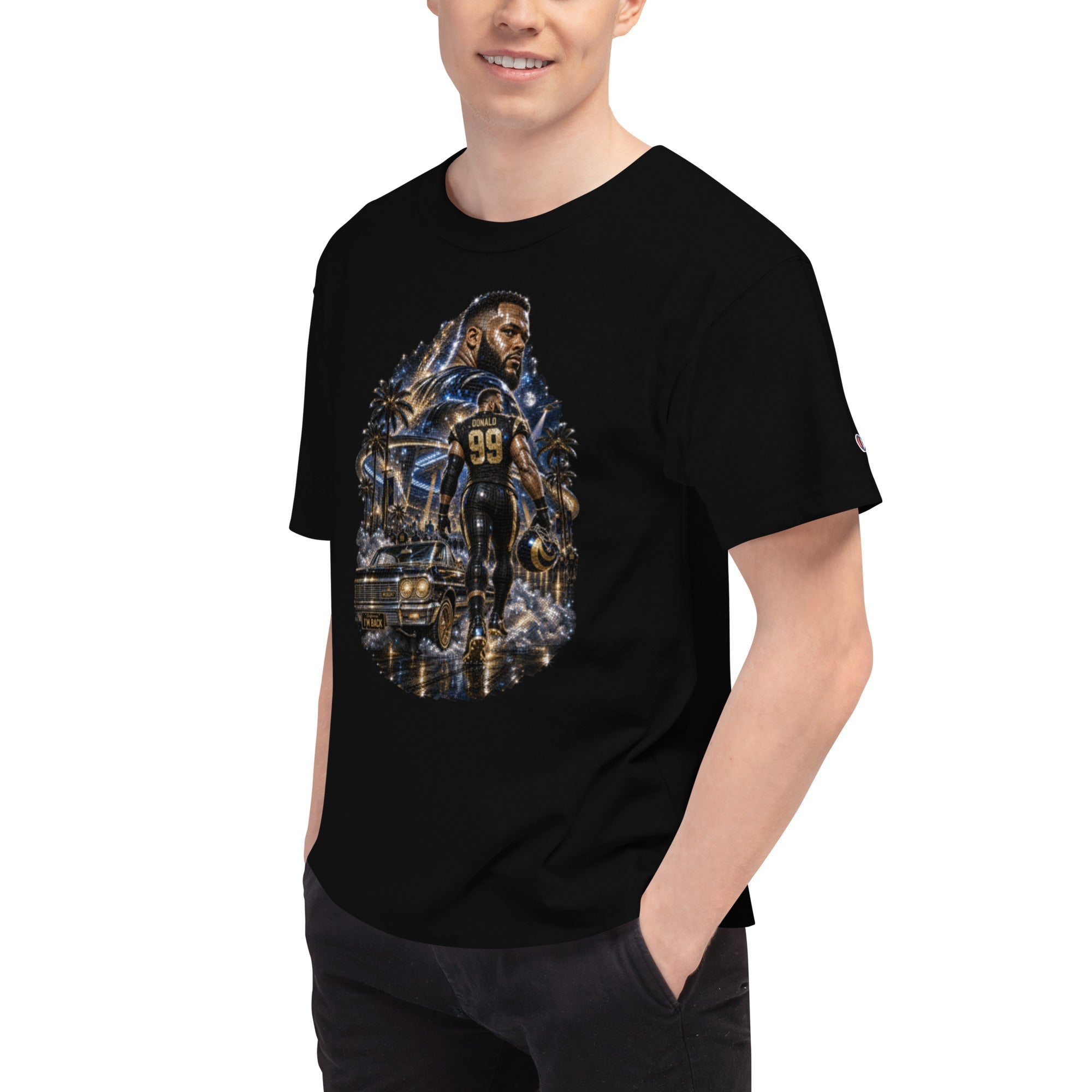 MOB247 Donald 99 Disco Champion T\-Shirt - MOB 247 Lifestyle