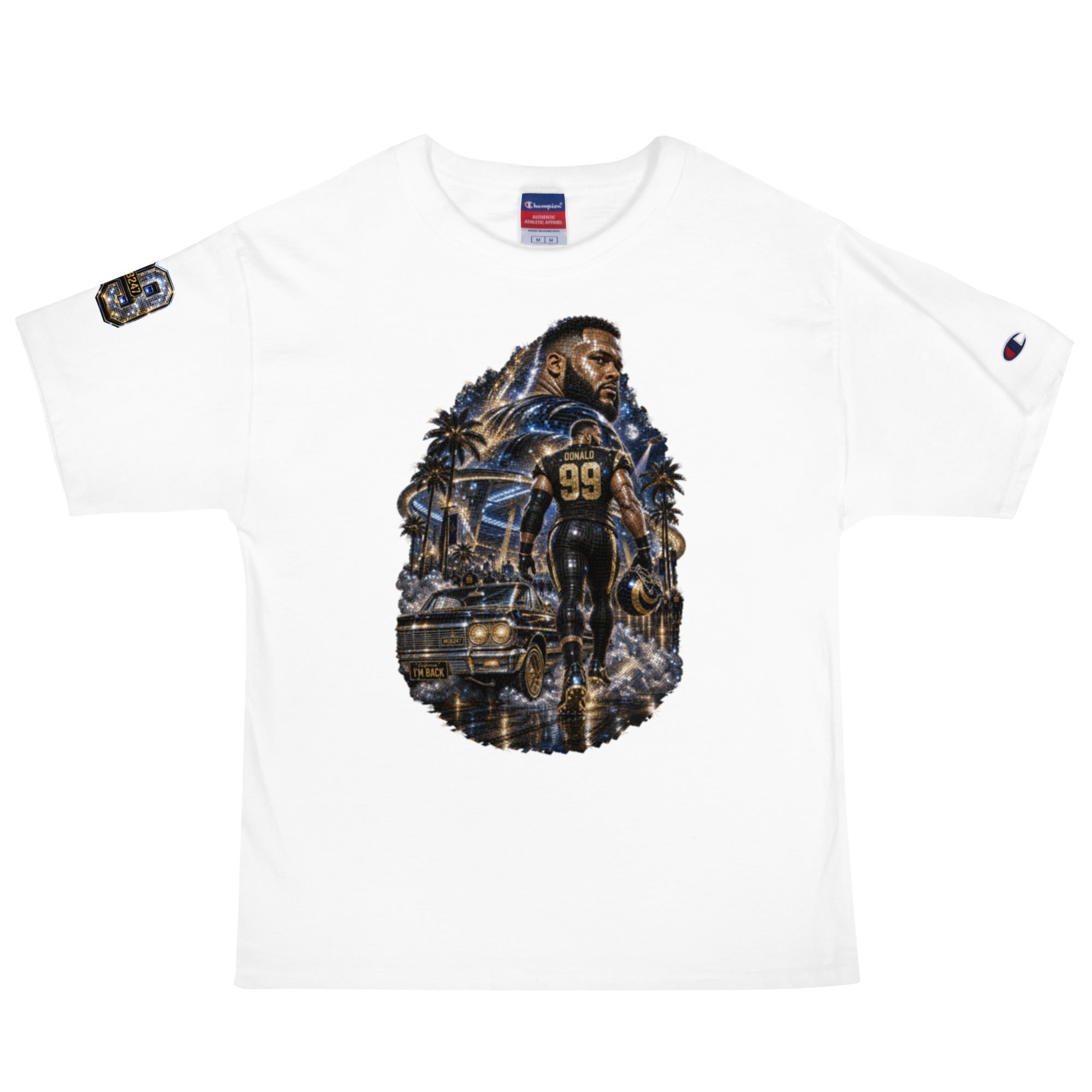 MOB247 Donald 99 Disco Champion T\-Shirt - MOB 247 Lifestyle