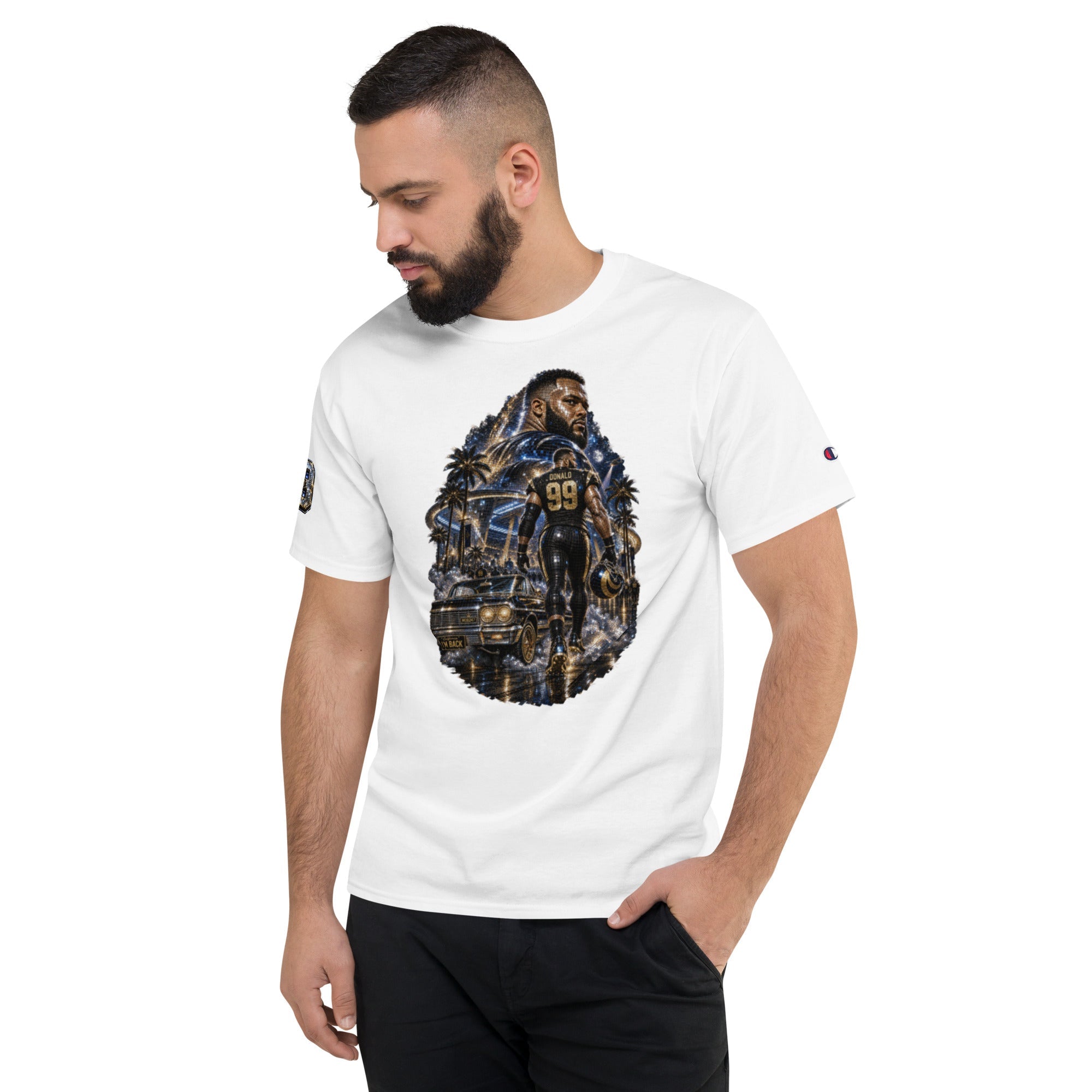 MOB247 Donald 99 Disco Champion T\-Shirt - MOB 247 Lifestyle