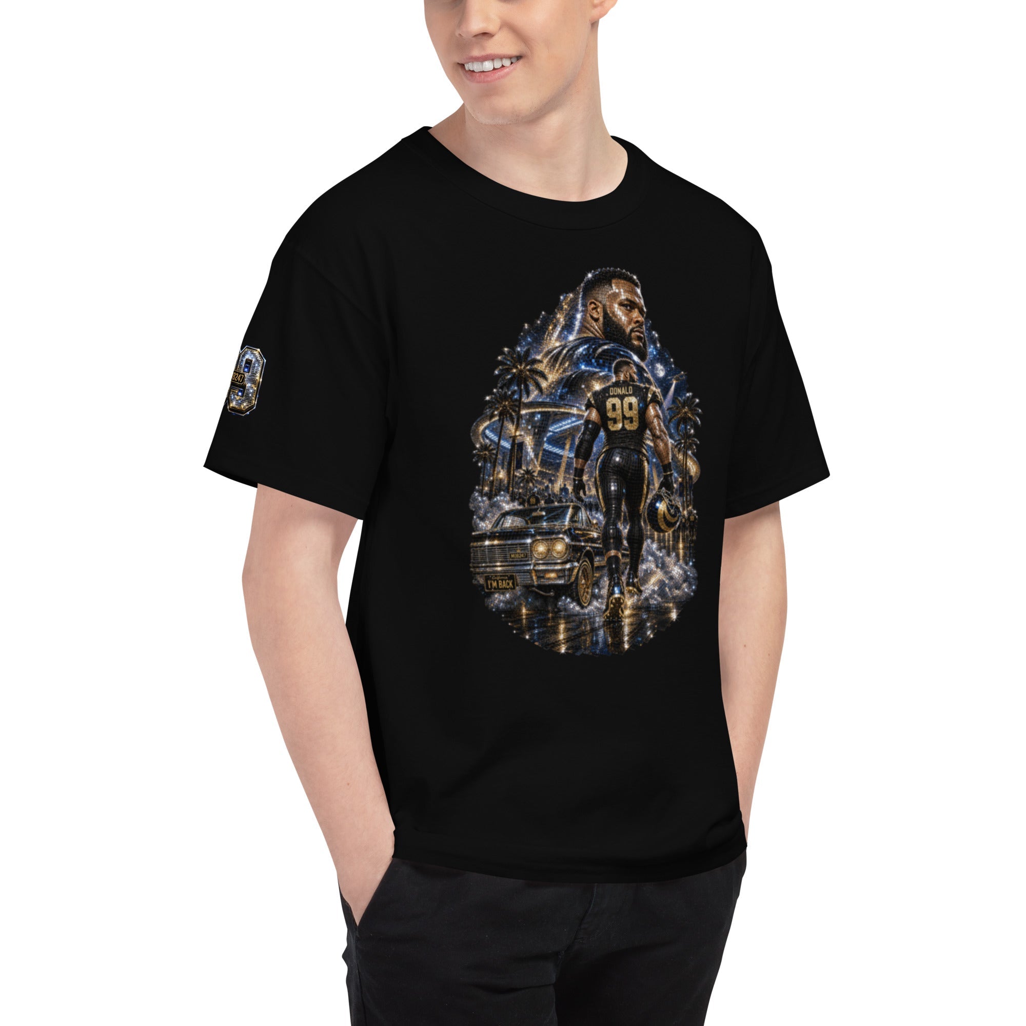 MOB247 Donald 99 Disco Champion T\-Shirt - MOB 247 Lifestyle
