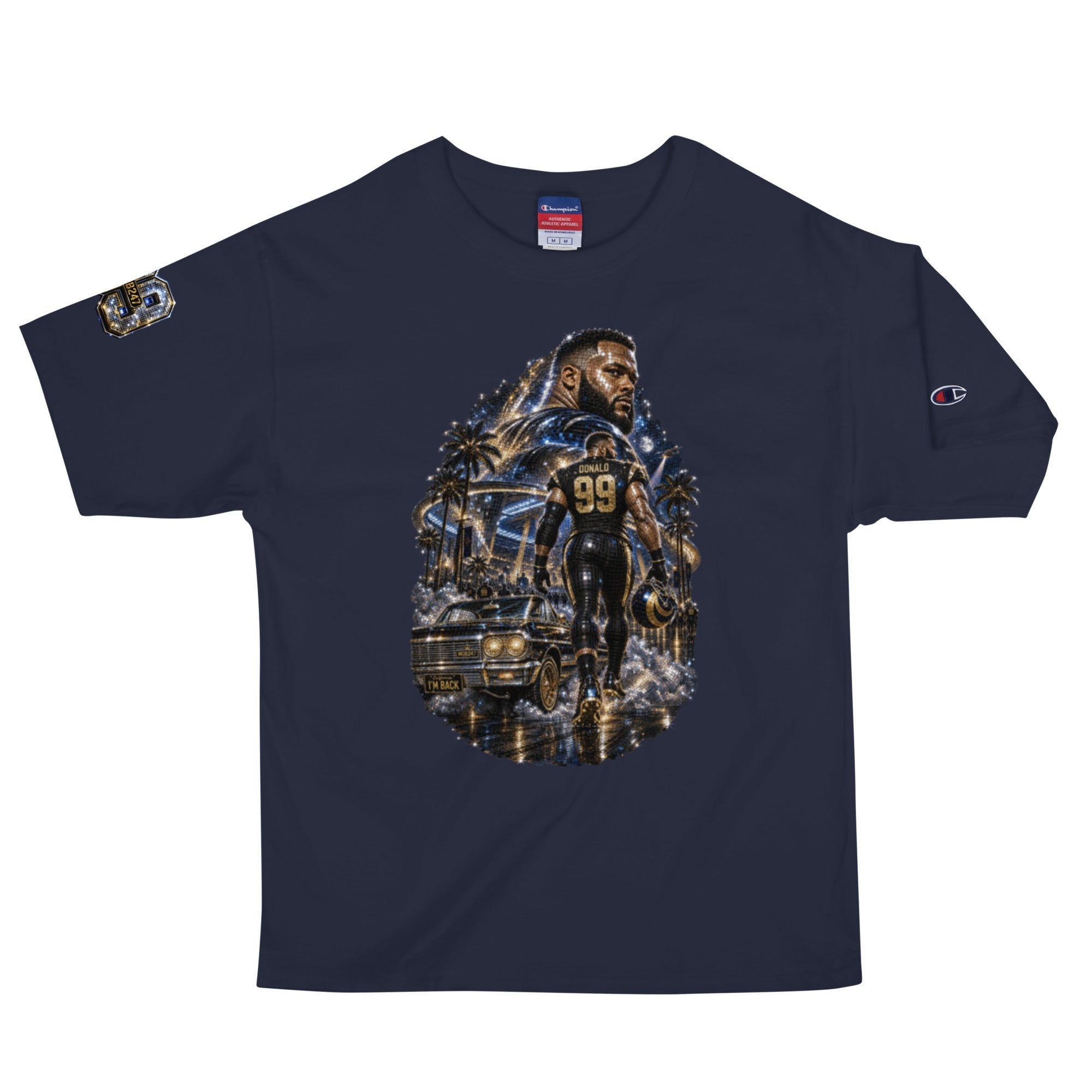 MOB247 Donald 99 Disco Champion T\-Shirt - MOB 247 Lifestyle
