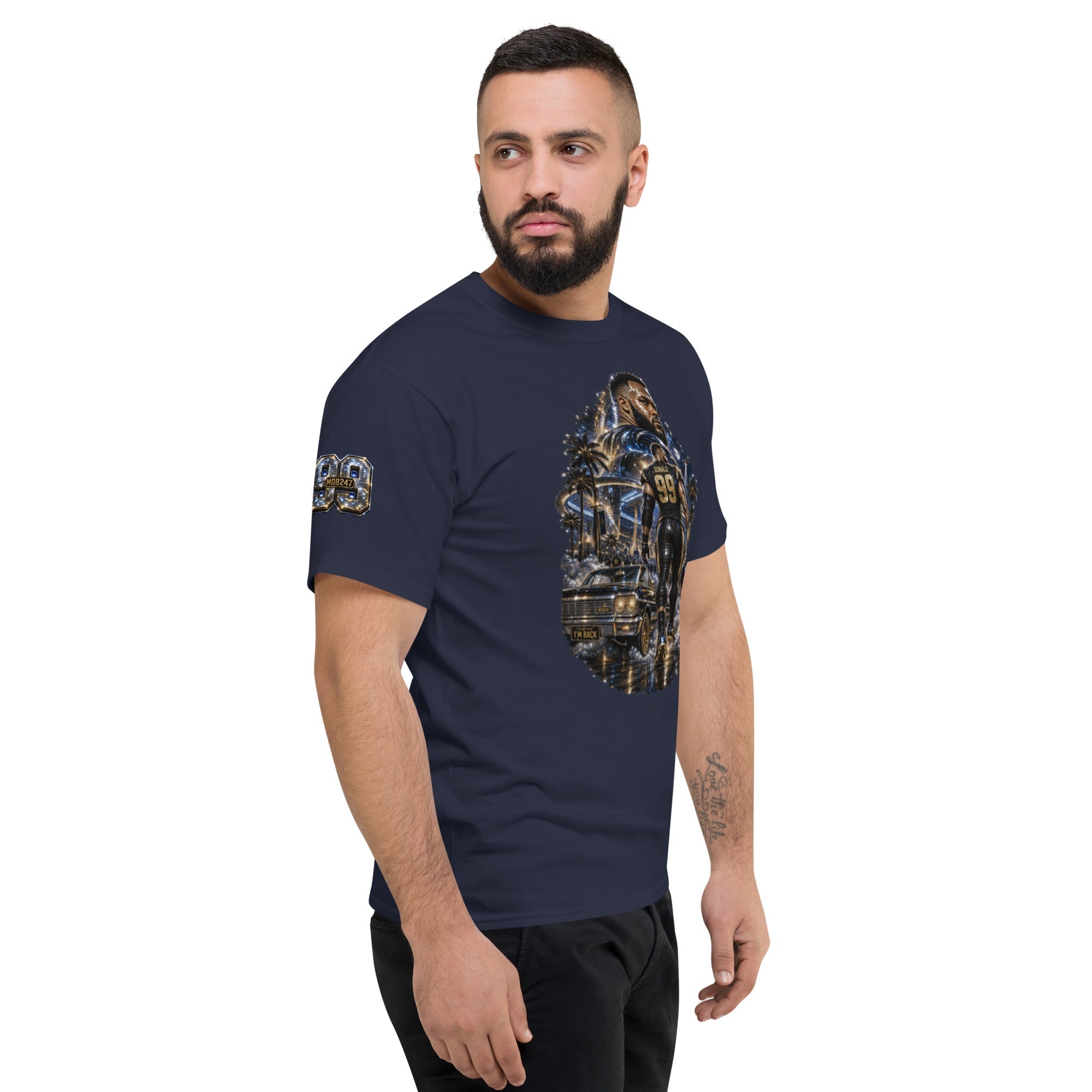 MOB247 Donald 99 Disco Champion T\-Shirt - MOB 247 Lifestyle