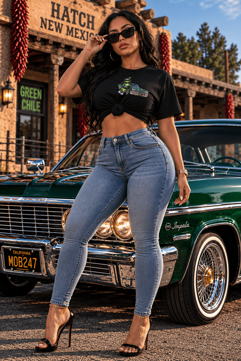 MOB247 “Hatch Mob” Green Chile Tee. - MOB 247 Lifestyle