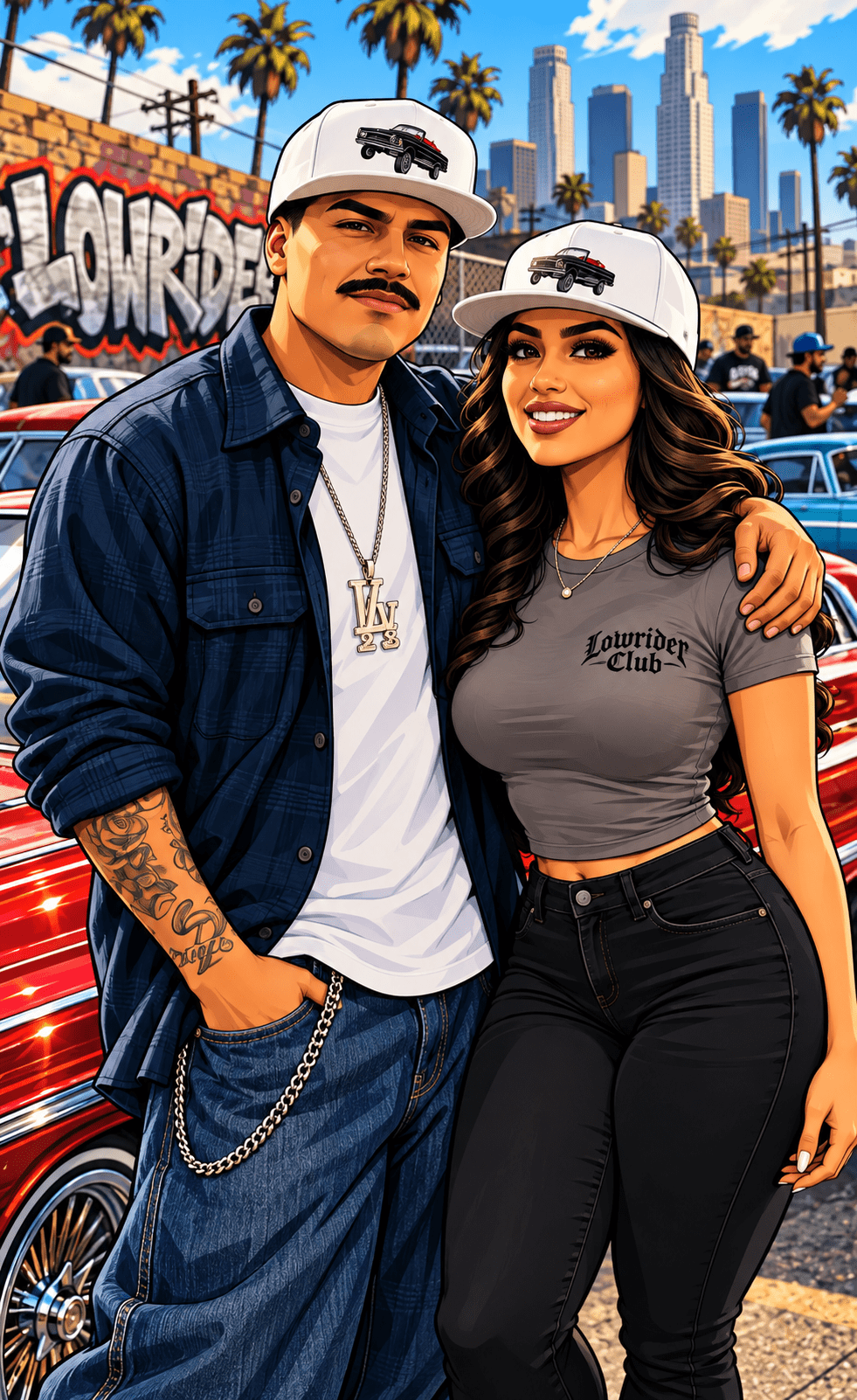 MOB247 Impala Lowrider Snapback Hat - MOB 247 Lifestyle