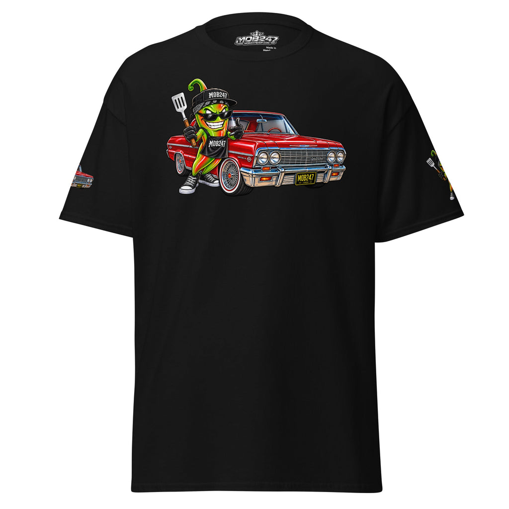 MOB247 New Mexico Hatch Chile x ’63 Impala Streetwear Tee - MOB 247 Lifestyle