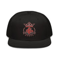 MOB247 OG Logo Embroidered Snapback – Black / Black & Red - MOB 247 Lifestyle