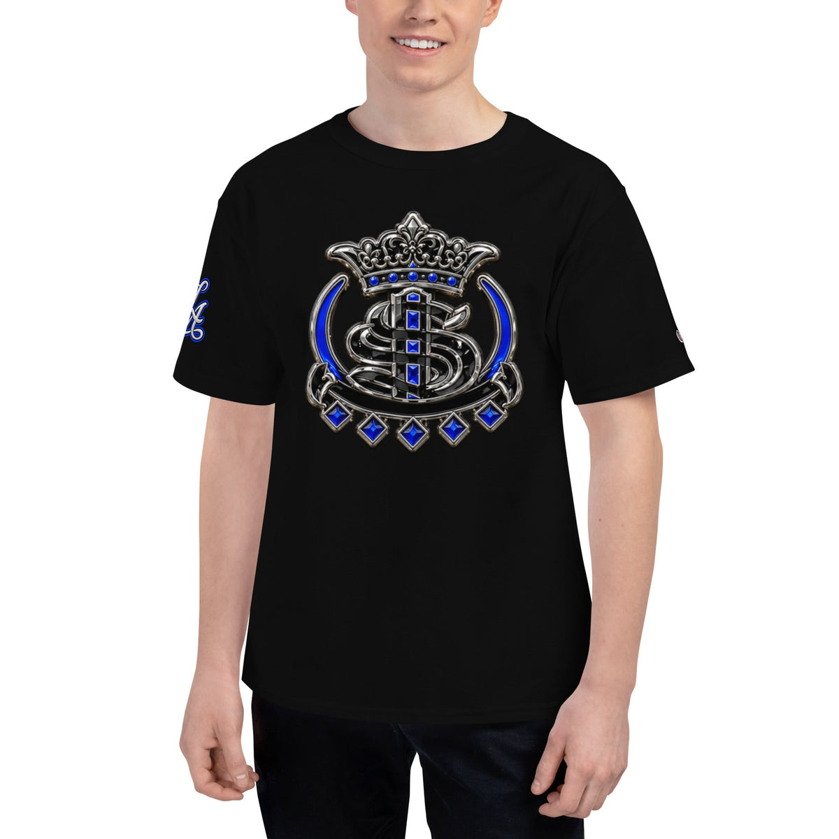 MOB247 OG Script Champion T\-Shirt - MOB 247 Lifestyle