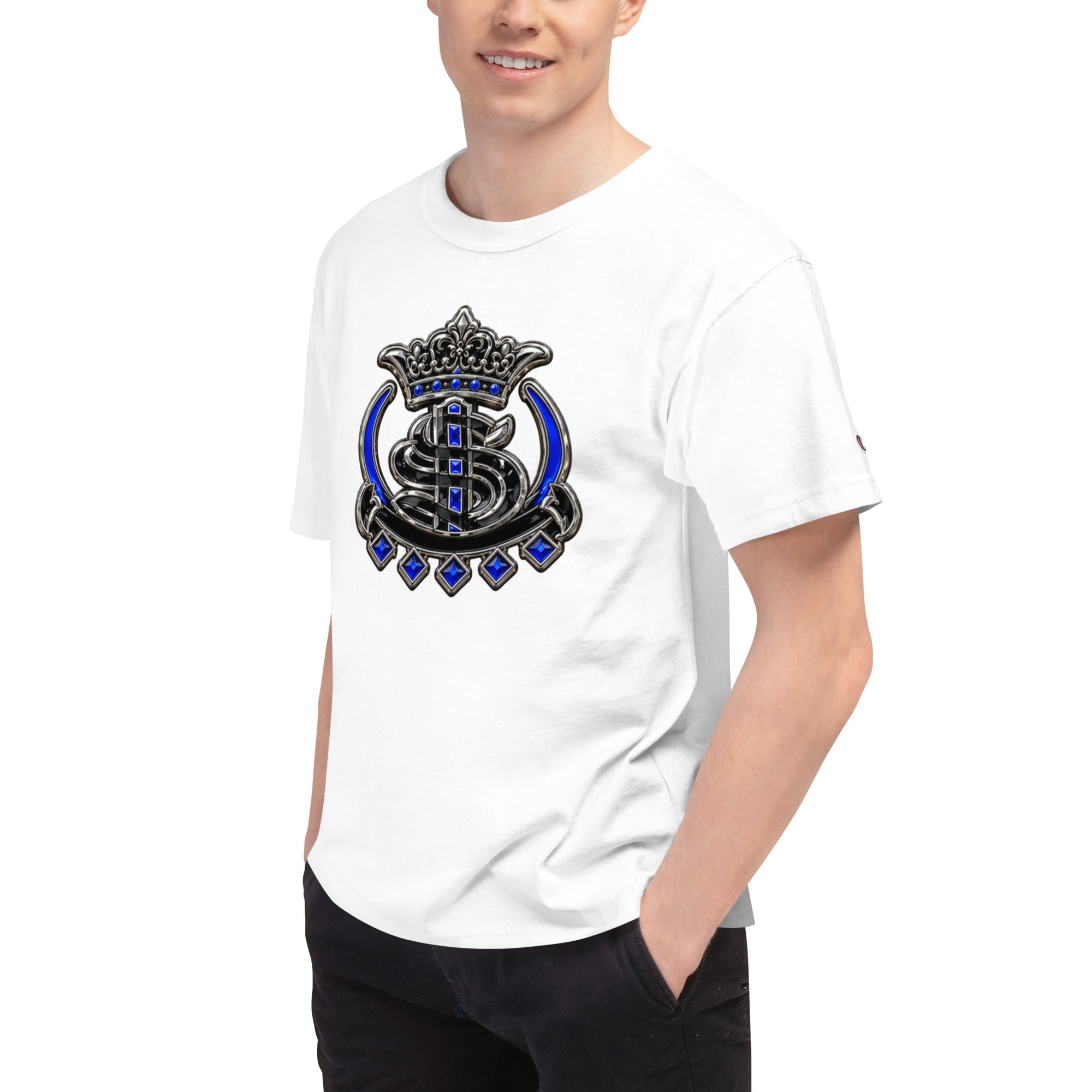 MOB247 OG Script Champion T\-Shirt - MOB 247 Lifestyle
