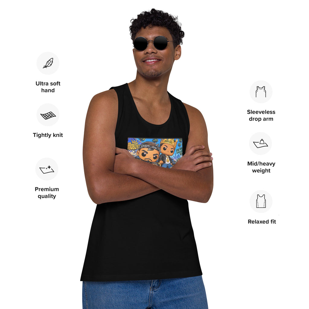 MOB247 Royal Soul Men’s Premium Tank Top - MOB 247 Lifestyle