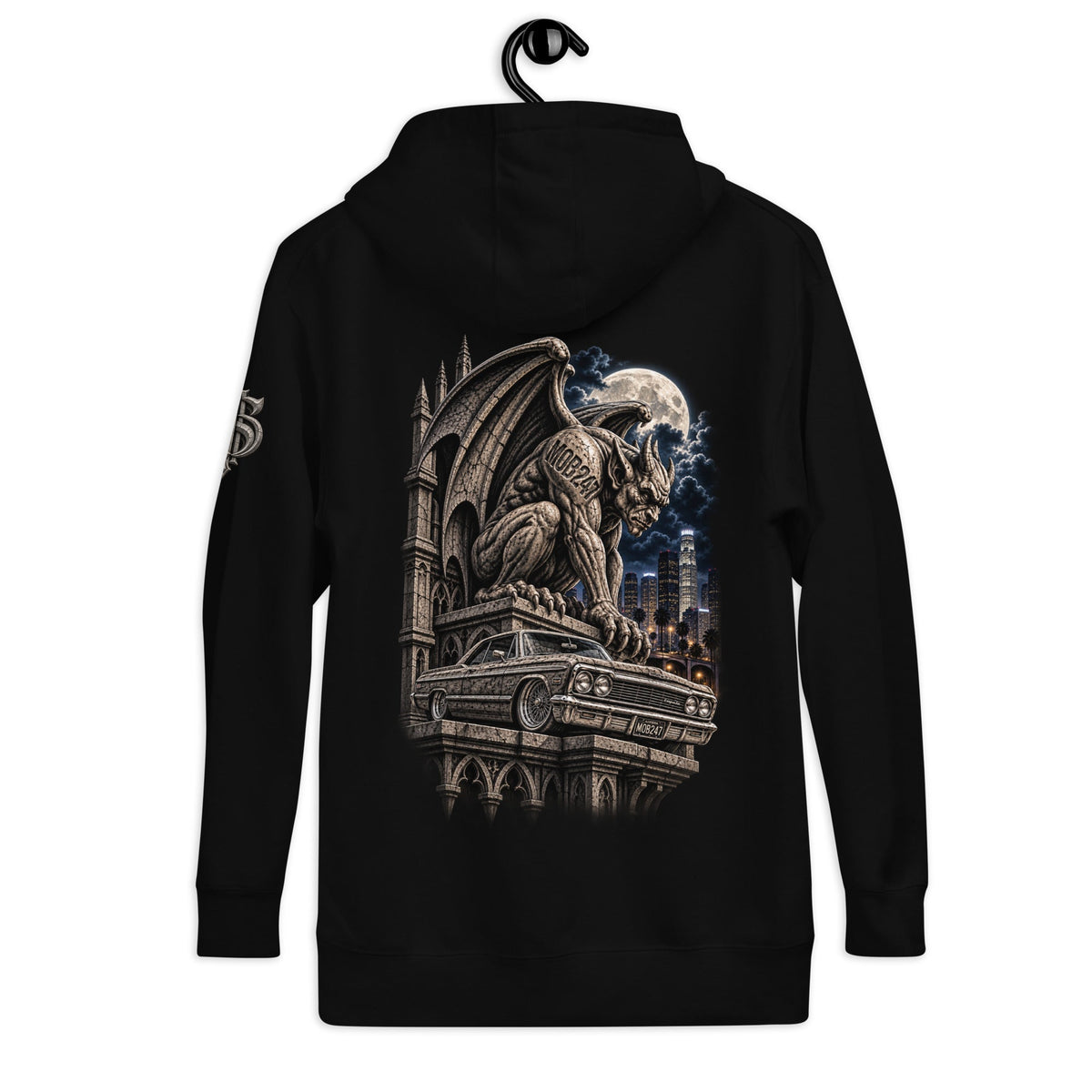MOB247 Stone Gargoyle Hoodie - MOB 247 Lifestyle