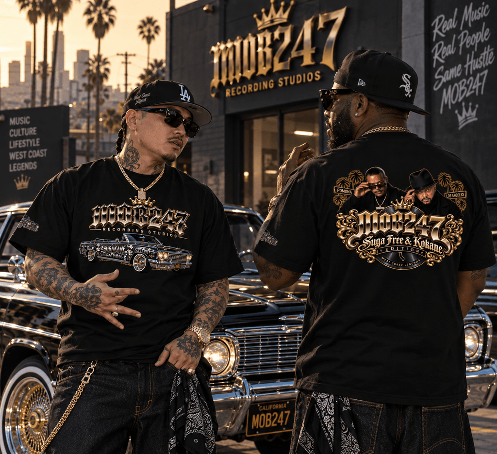 MOB247 Suga Free & Kokane Edition Tee - MOB 247 Lifestyle