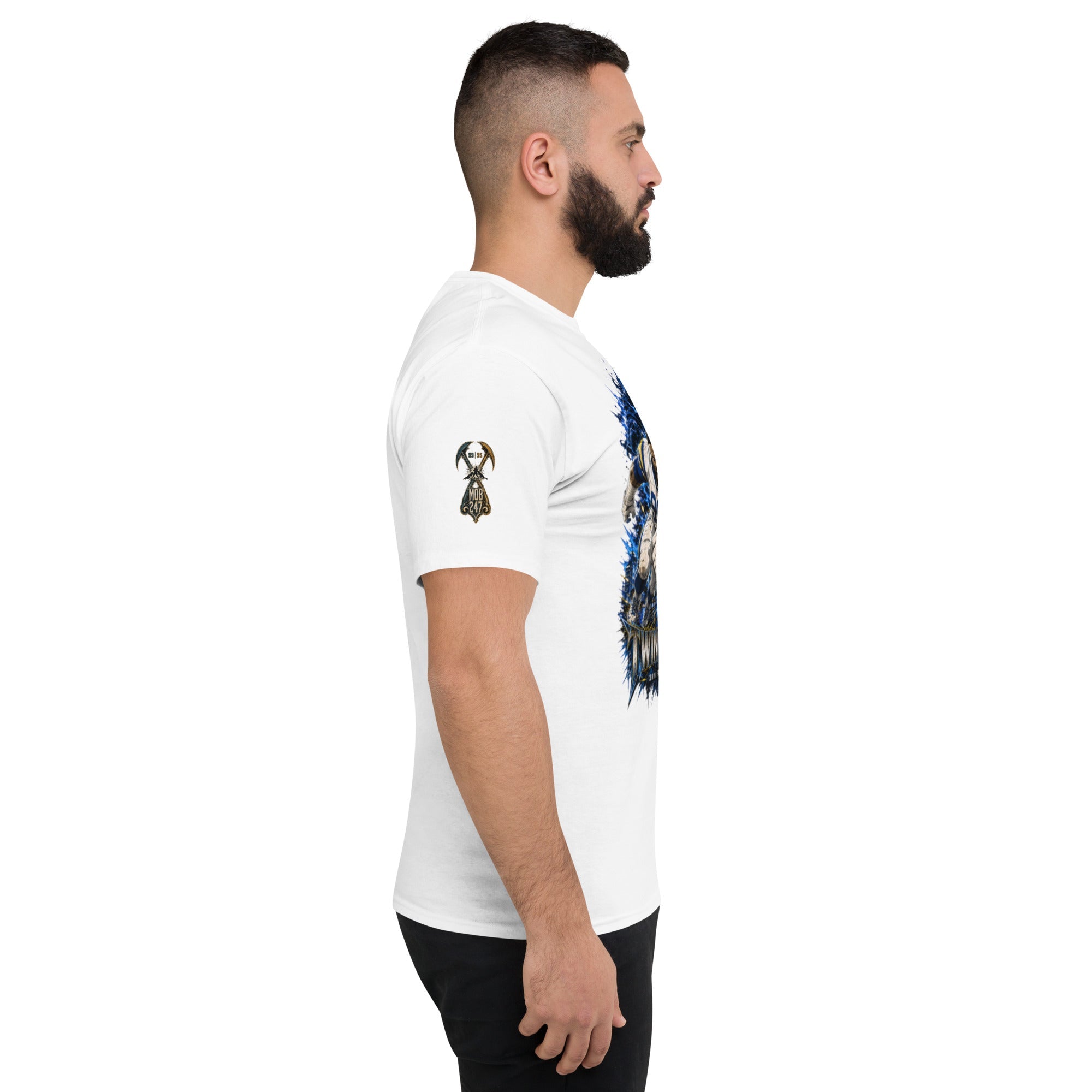 MOB247 Twin Reapers 99/95 Champion Heavyweight T-Shirt - MOB 247 Lifestyle
