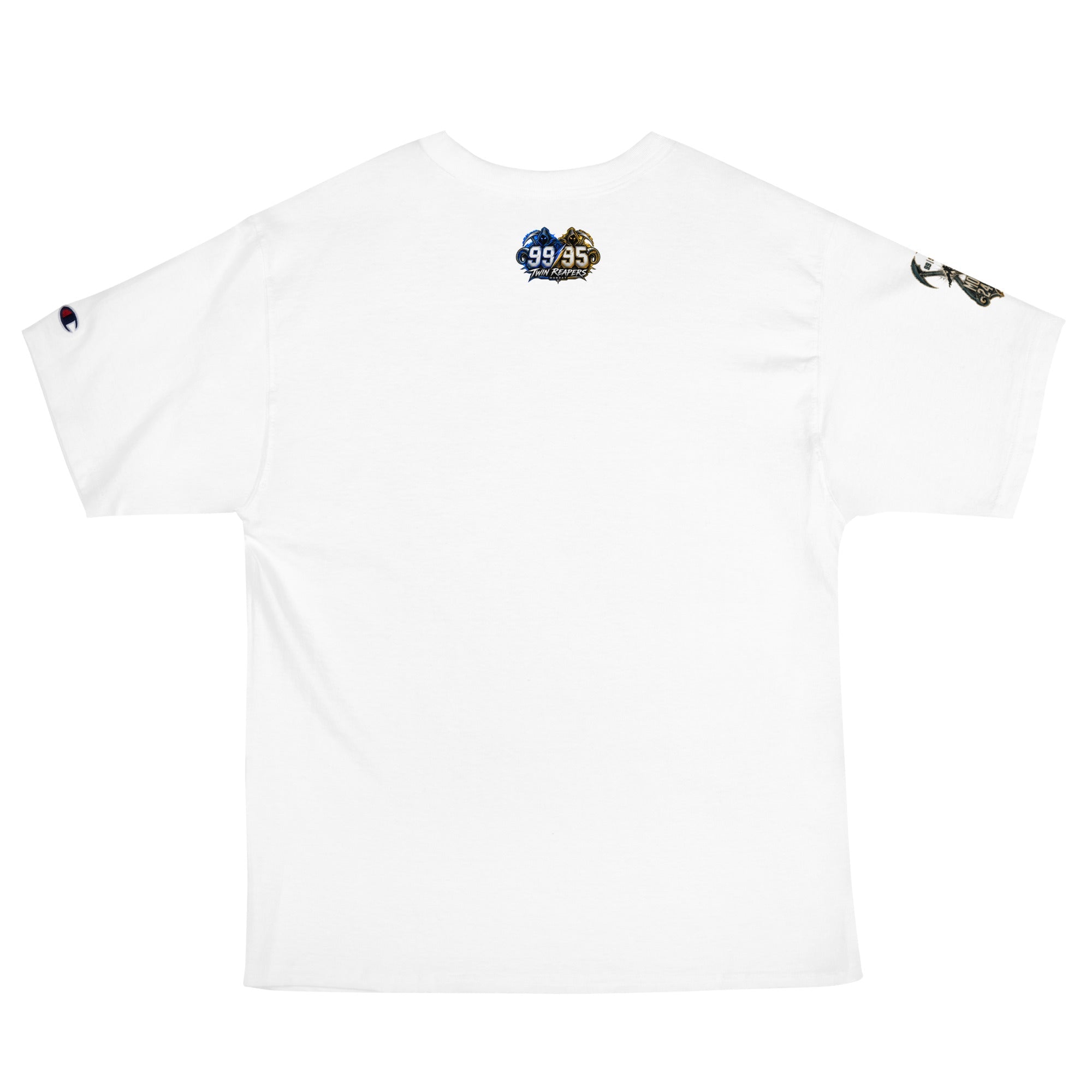 MOB247 Twin Reapers 99/95 Champion Heavyweight T-Shirt - MOB 247 Lifestyle