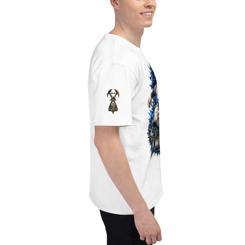 MOB247 Twin Reapers 99/95 Champion Heavyweight T-Shirt - MOB 247 Lifestyle