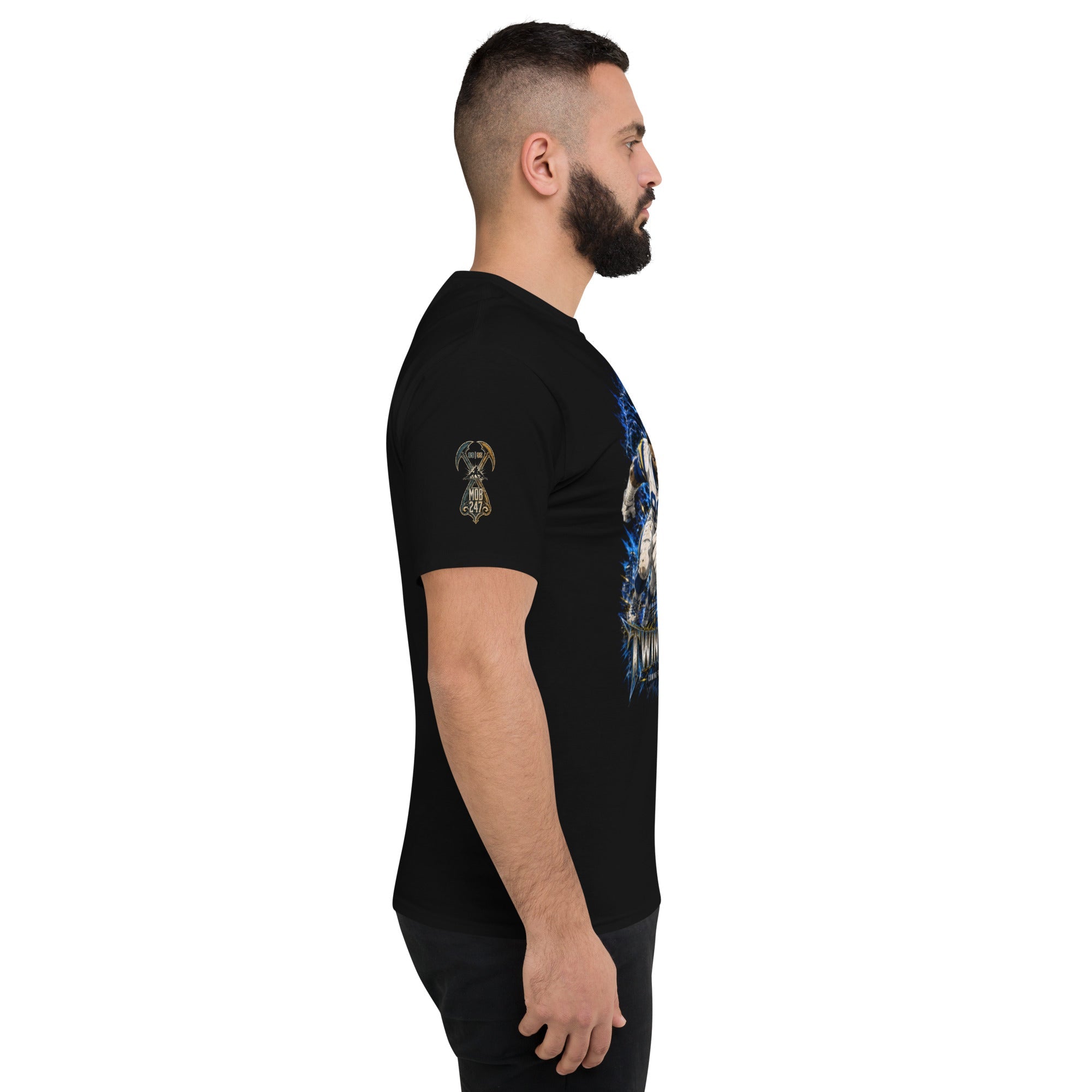 MOB247 Twin Reapers 99/95 Champion Heavyweight T-Shirt - MOB 247 Lifestyle