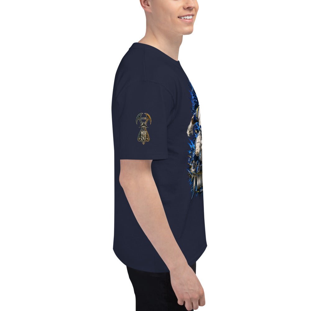 MOB247 Twin Reapers 99/95 Champion Heavyweight T-Shirt - MOB 247 Lifestyle
