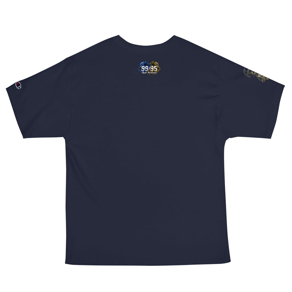 MOB247 Twin Reapers 99/95 Champion Heavyweight T-Shirt - MOB 247 Lifestyle