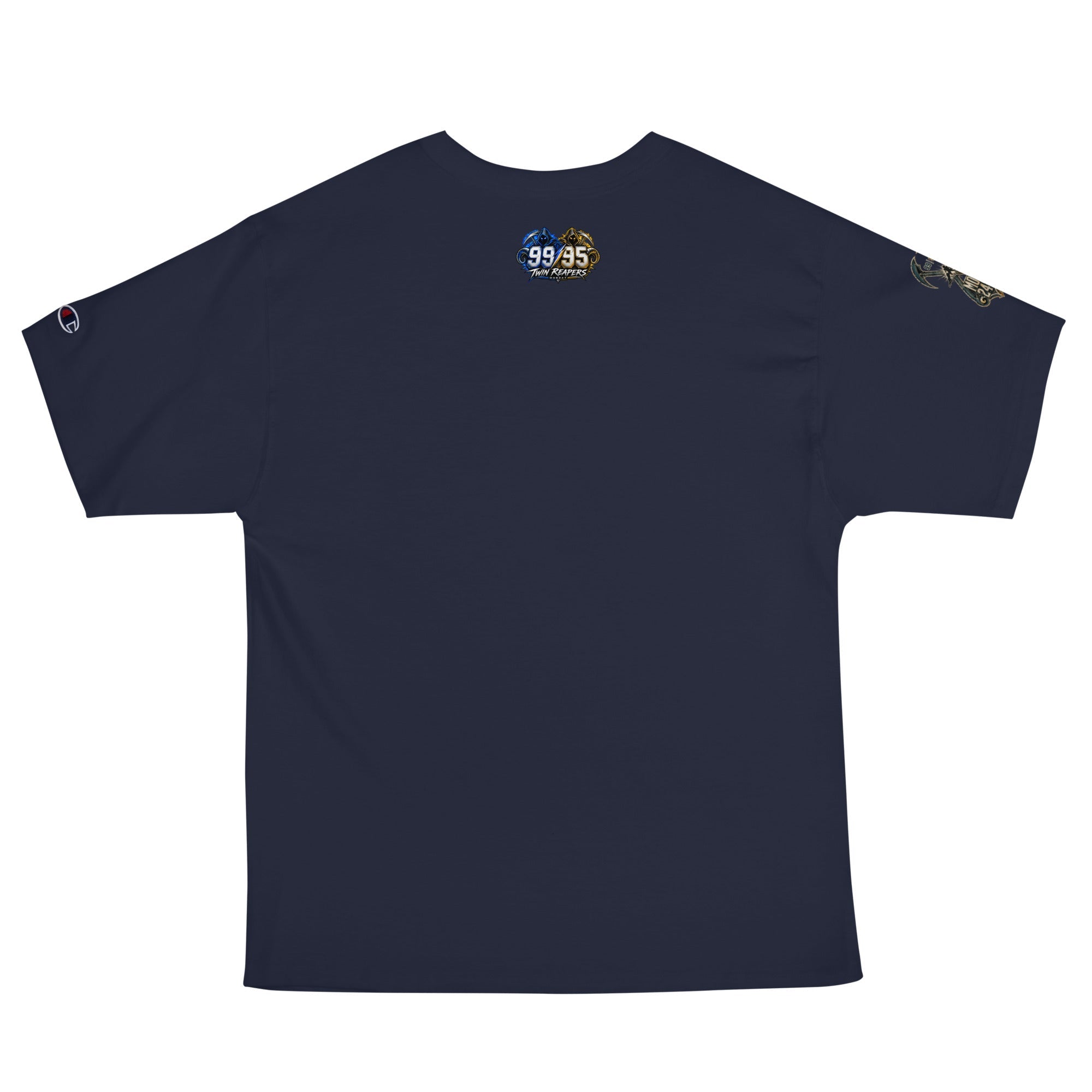 MOB247 Twin Reapers 99/95 Champion Heavyweight T-Shirt - MOB 247 Lifestyle