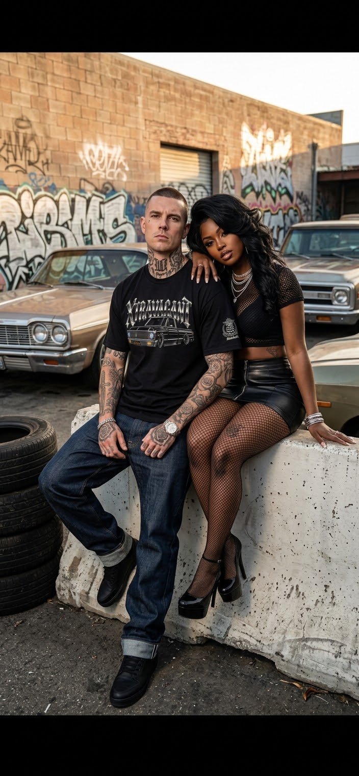 MOB247 XTRAVAGANT C10 Black Tee - MOB 247 Lifestyle