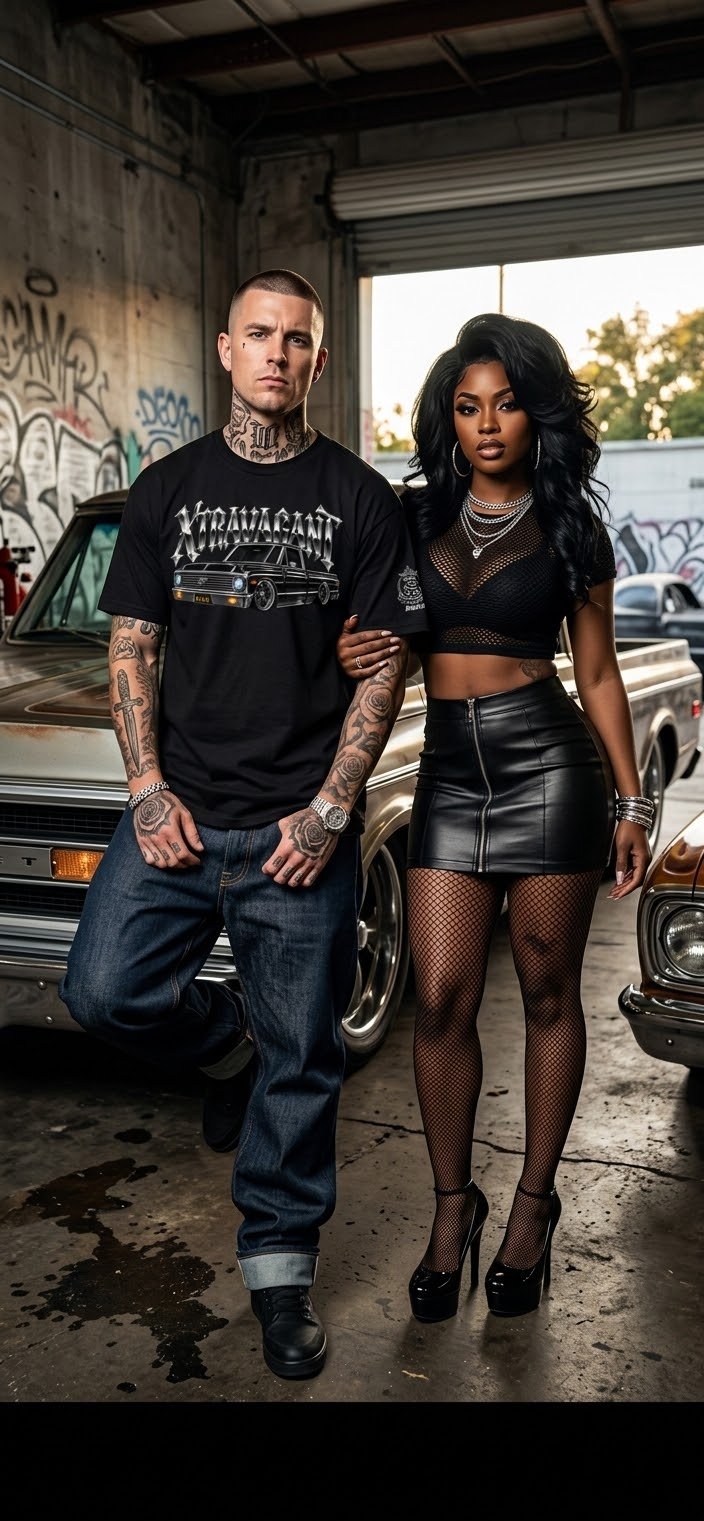 MOB247 XTRAVAGANT C10 Black Tee - MOB 247 Lifestyle
