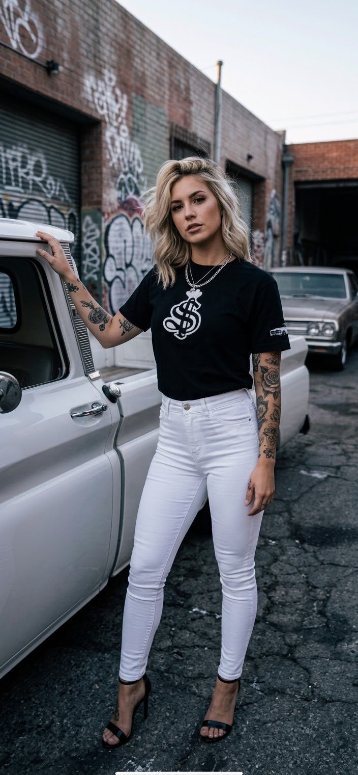 MOB247 XTRAVAGANT C10 Gothic Truck Tee – Black - MOB 247 Lifestyle
