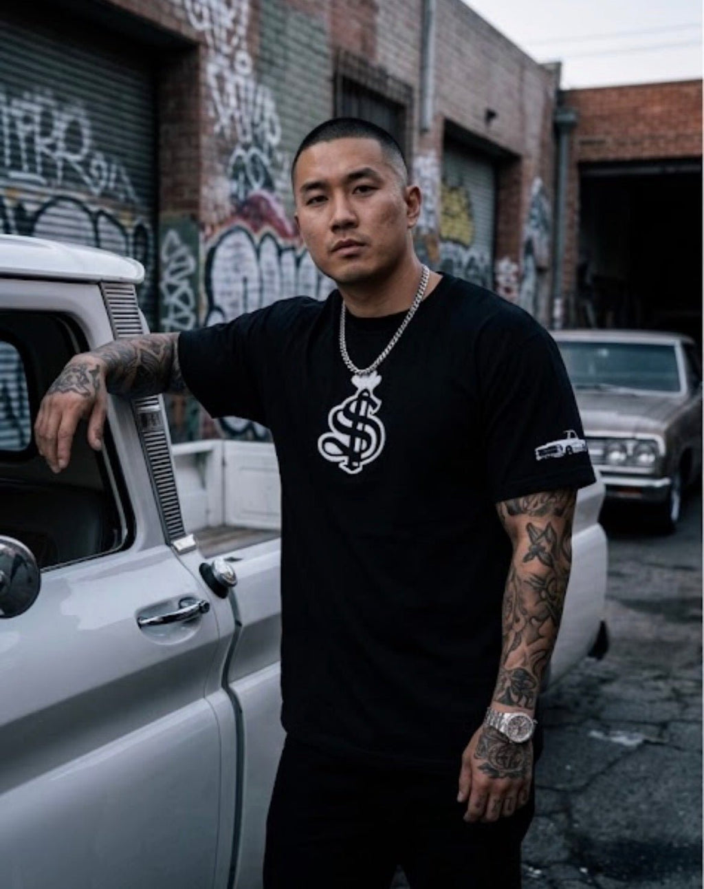 MOB247 XTRAVAGANT C10 Gothic Truck Tee – Black - MOB 247 Lifestyle