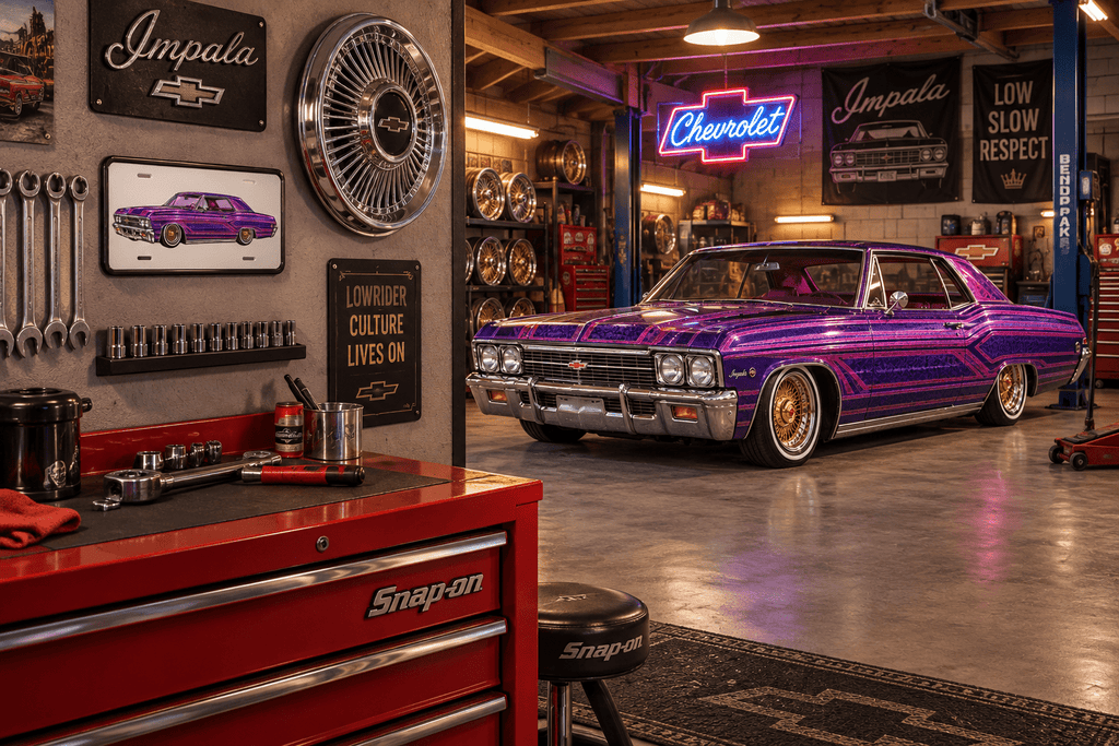 Mz Lopez 1970 Impala Vanity Plate - MOB 247 Lifestyle