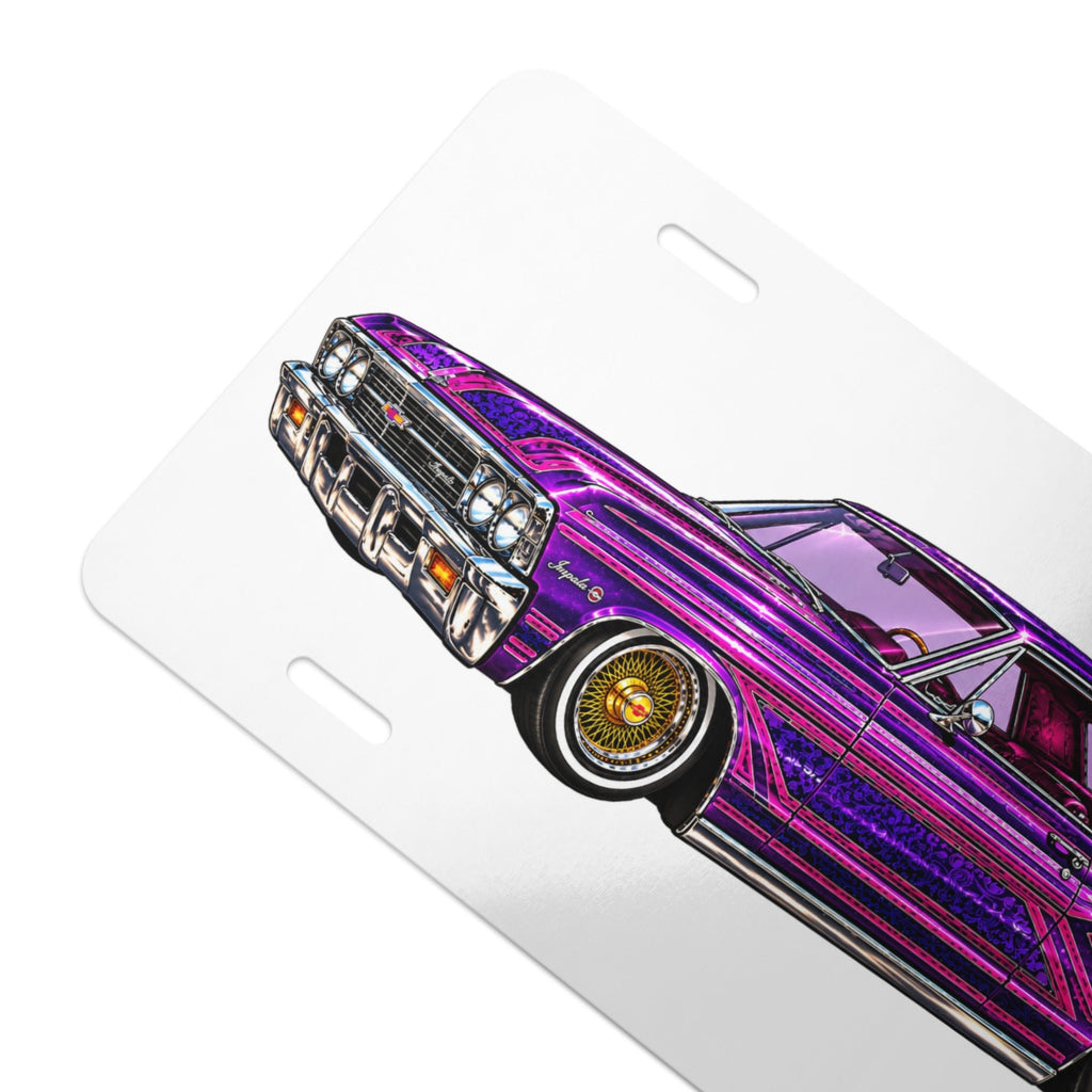 Mz Lopez 1970 Impala Vanity Plate - MOB 247 Lifestyle