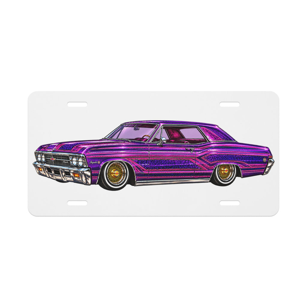Mz Lopez 1970 Impala Vanity Plate - MOB 247 Lifestyle