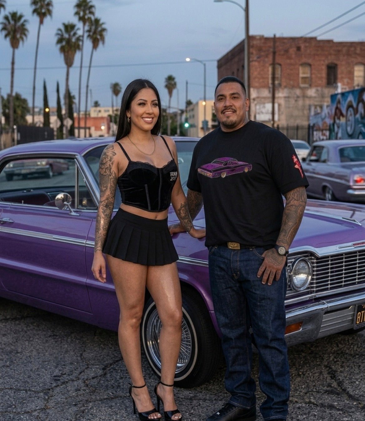 Mz Lopez California Cruisin classic tee - MOB 247 Lifestyle