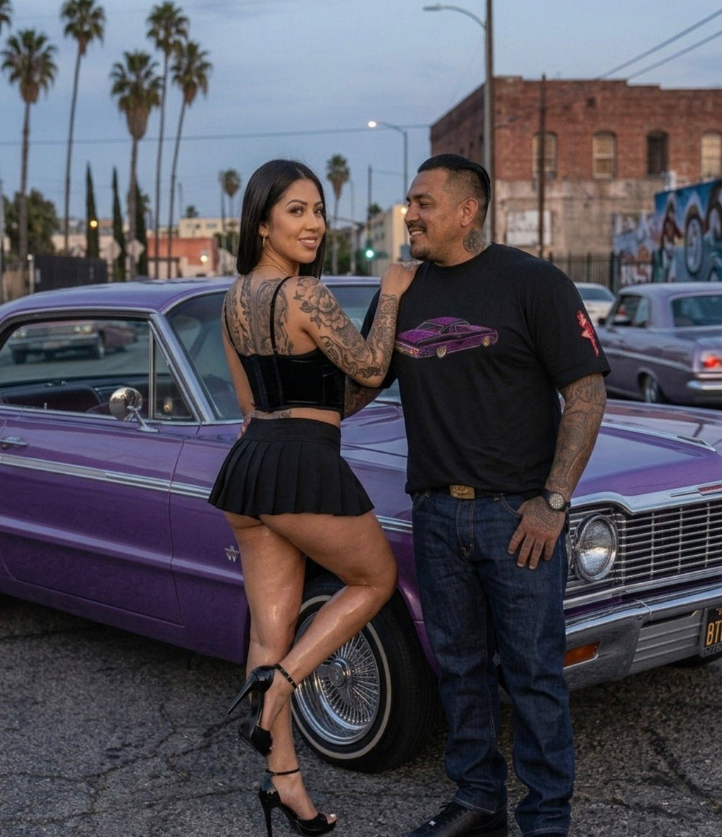 Mz Lopez California Cruisin classic tee - MOB 247 Lifestyle