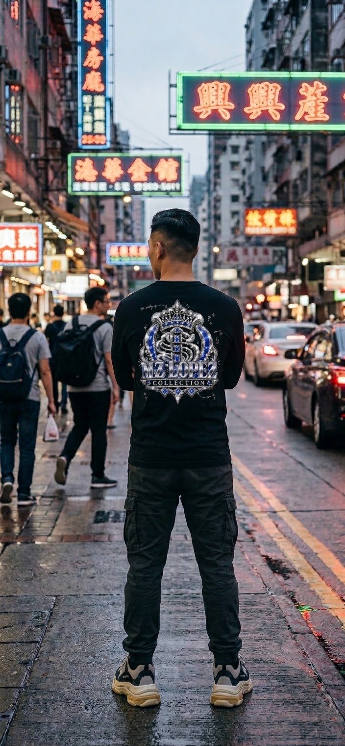 MZ Lopez Chrome Crown Long Sleeve - MOB 247 Lifestyle