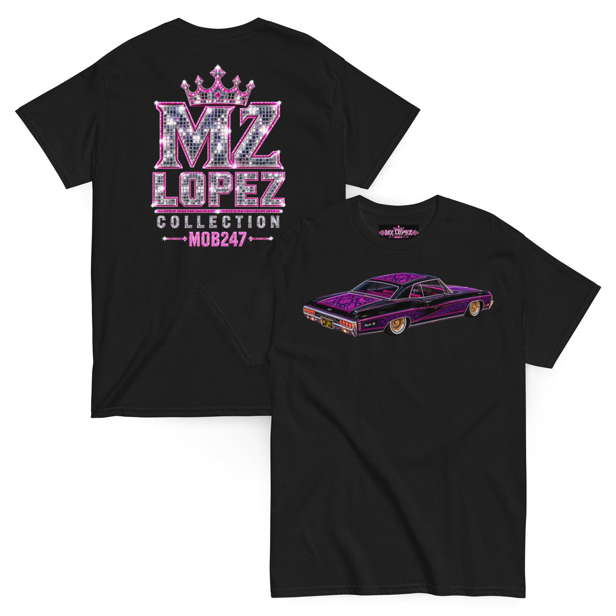 Mz Lopez Collection — Chrome Tee - MOB 247 Lifestyle