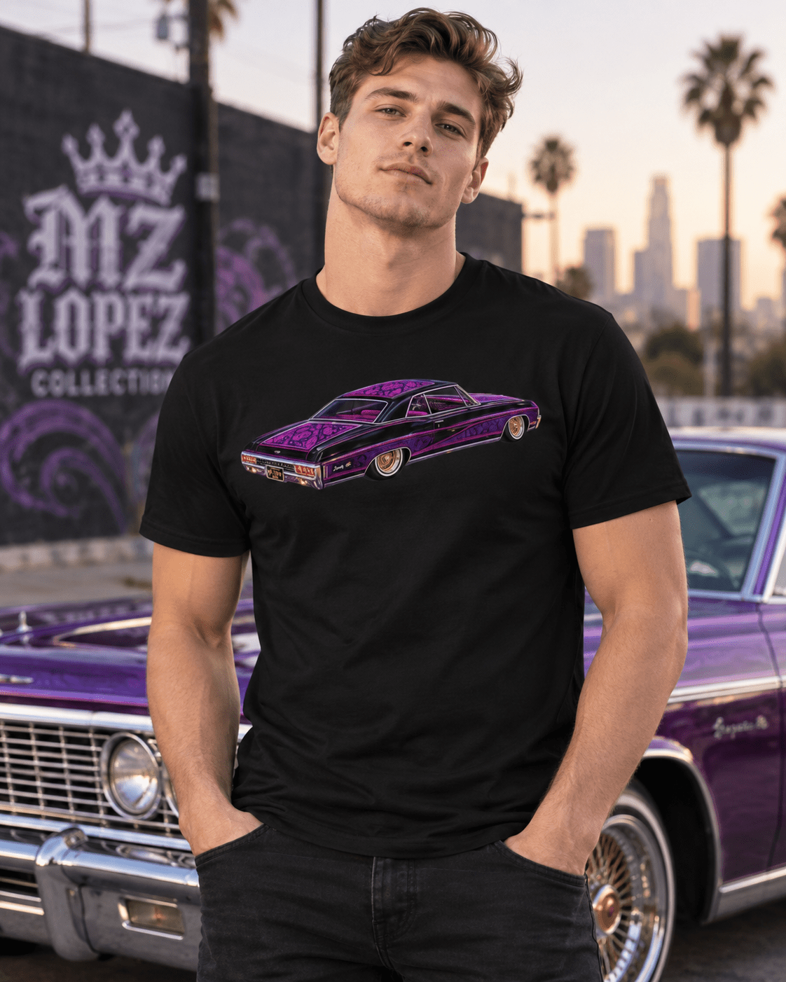Mz Lopez Collection — Chrome Tee - MOB 247 Lifestyle