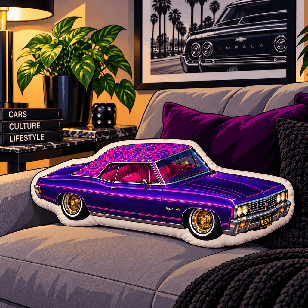 Mz. Lopez Collection Classic Impala -shaped pillow - MOB 247 Lifestyle