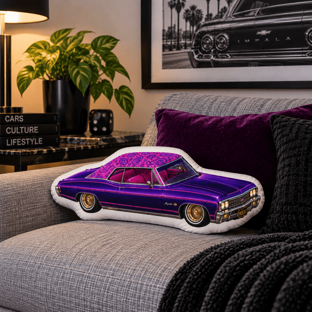 Mz. Lopez Collection Classic Impala -shaped pillow - MOB 247 Lifestyle