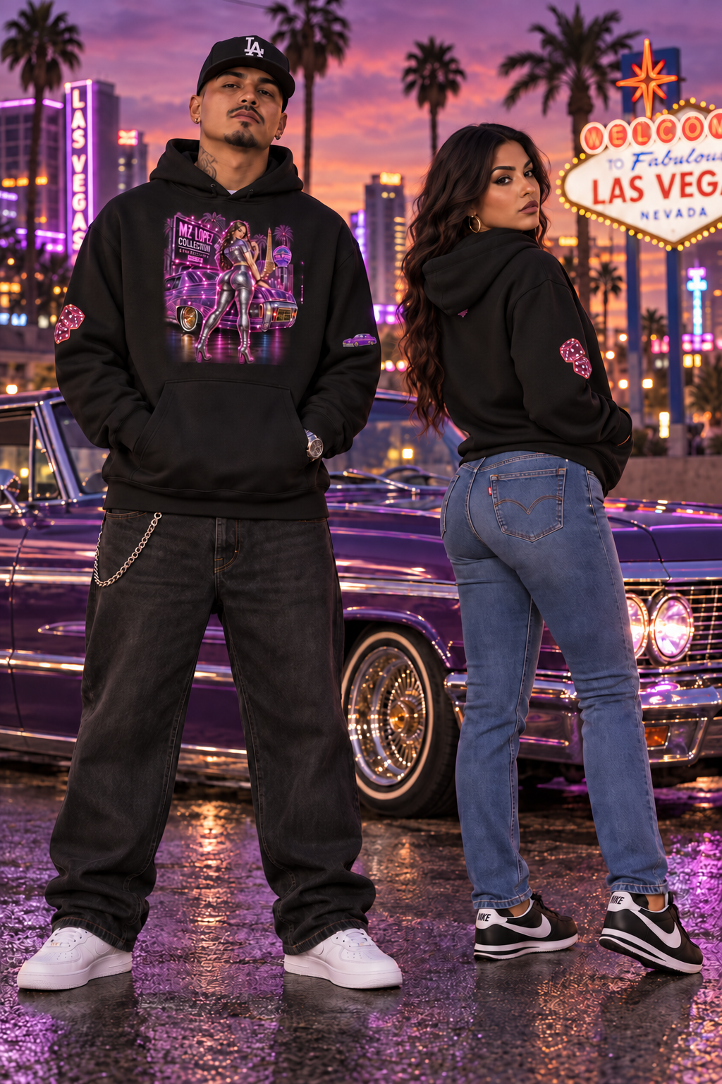 MZ Lopez Introduction Lowrider Hoodie - MOB 247 Lifestyle
