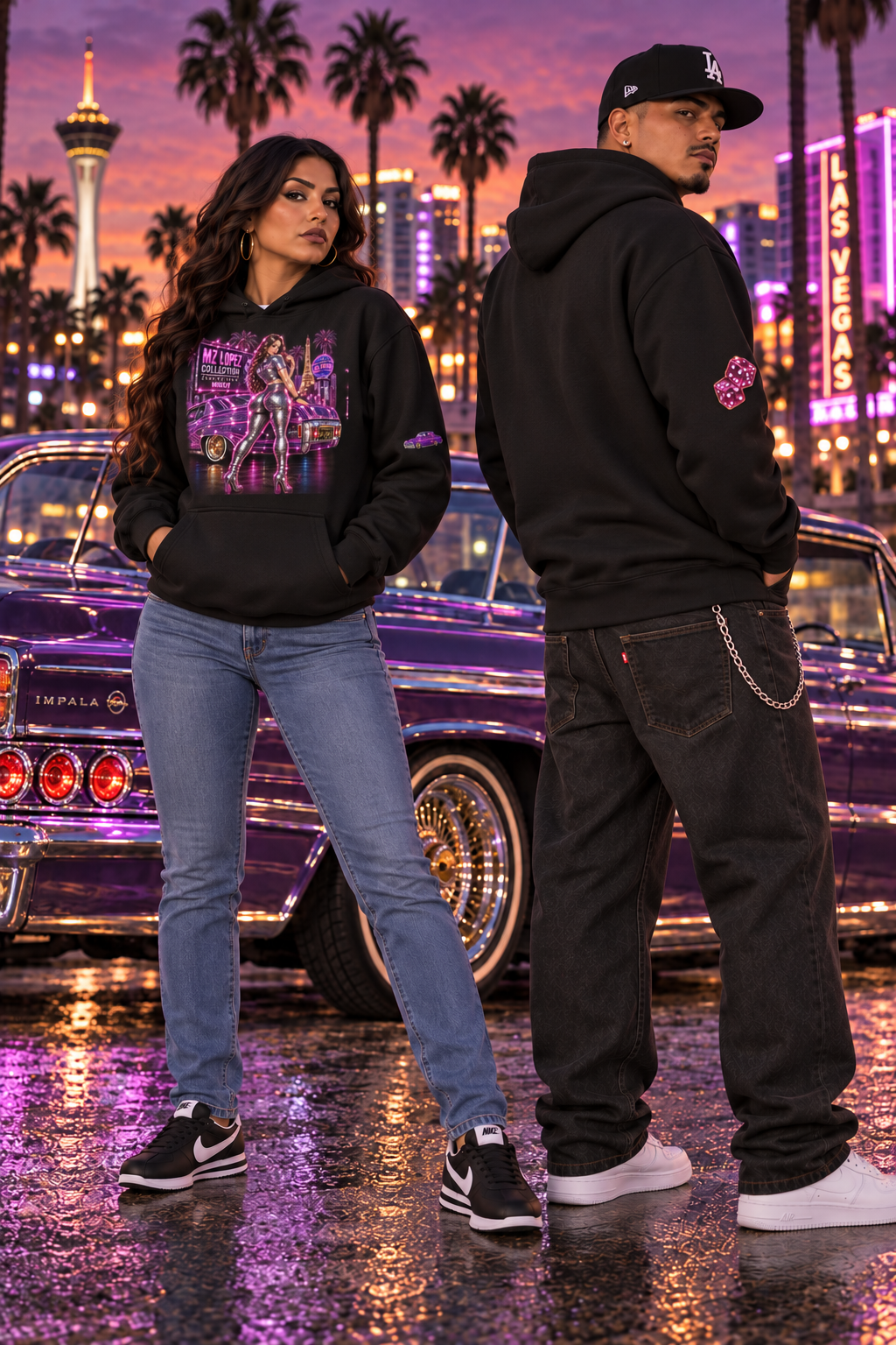 MZ Lopez Introduction Lowrider Hoodie - MOB 247 Lifestyle