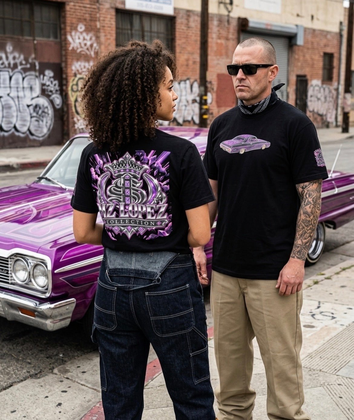 Mz Lopez Purple Impala Classic Tee - MOB 247 Lifestyle