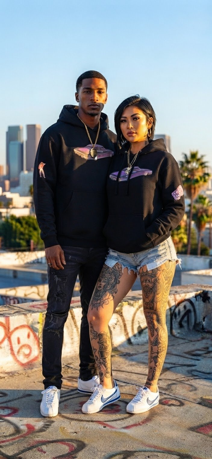 Mz. Lopez Purple Impala hoodie - MOB 247 Lifestyle