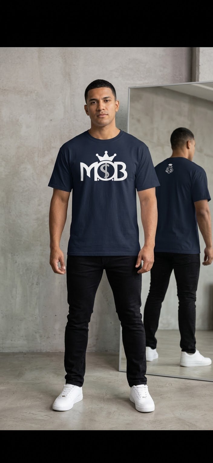 OG NAVY classic tee - MOB 247 Lifestyle