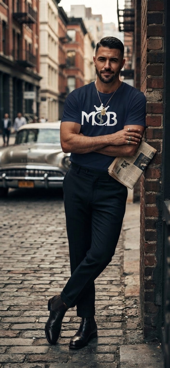 OG NAVY classic tee - MOB 247 Lifestyle