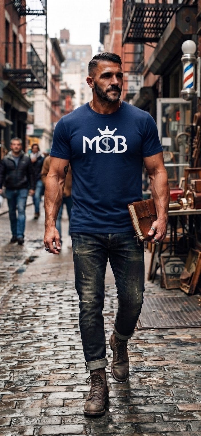 OG NAVY classic tee - MOB 247 Lifestyle